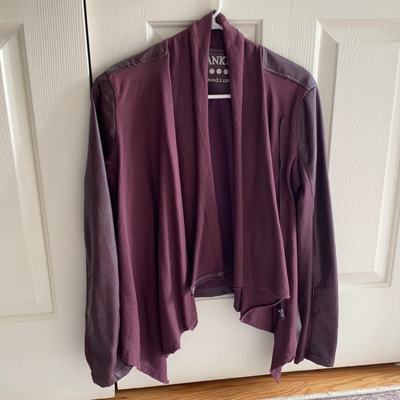 [Closet Clear Out] Blank NYC Private Practice Faux Leather Moto Jacket - Picture 3 of 7